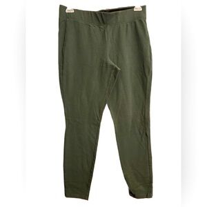 Woman’s leggings, olive green size L